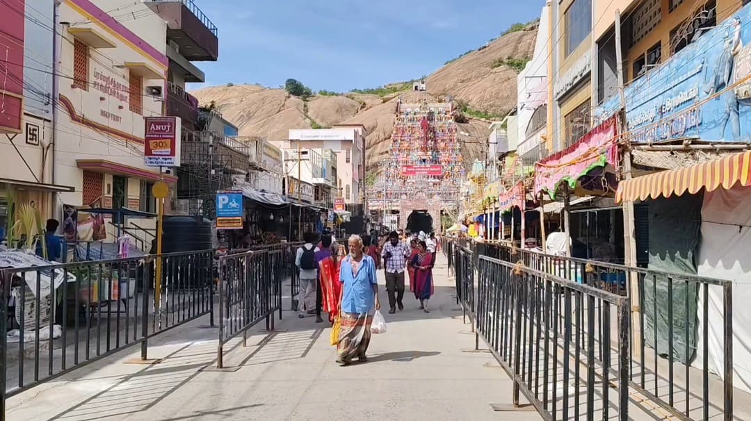 திருப்பரங்குன்றத்தில் கோலாகலம்..! சுப்பிரமணிய சுவாமி கோவிலில் நாளை குடமுழுக்கு விழா