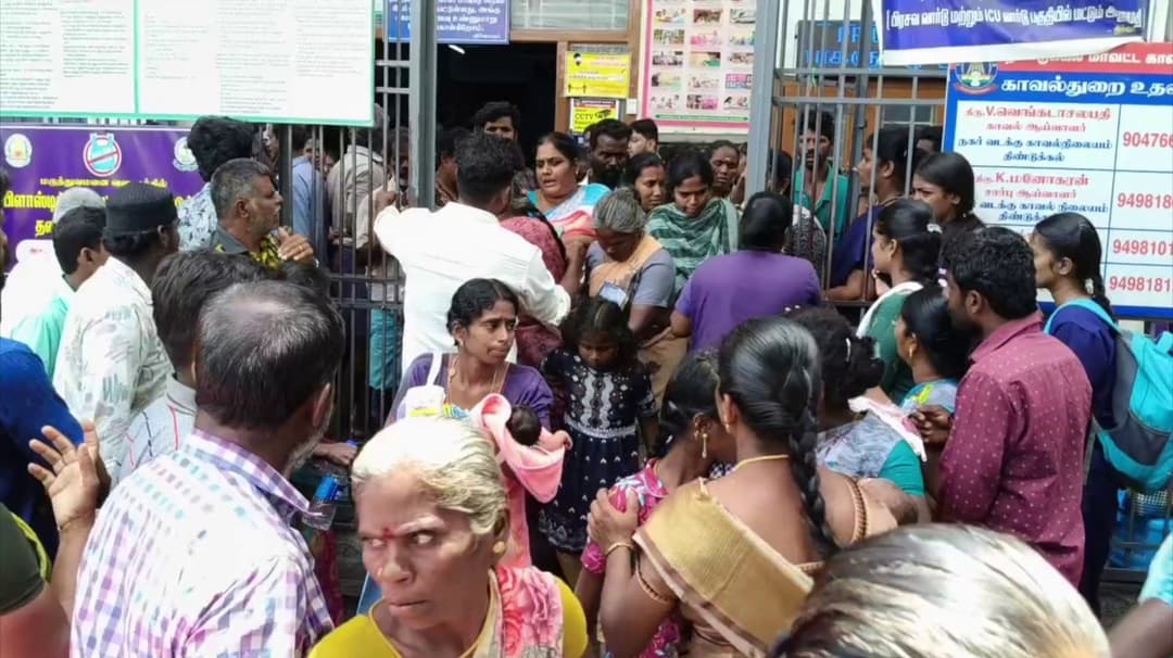 அரசு மருத்துவமனையின் மகப்பேறு வார்டில் தீப்பற்றியதாகப் புரளி