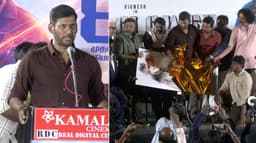 படம் ரிலீஸ் ஆன முதல் 3 நாட்கள் தியேட்டர் வளாகத்திற்குள் ரிவ்யூ எடுக்க அனுமதிக்க வேண்டாம் - விஷால்