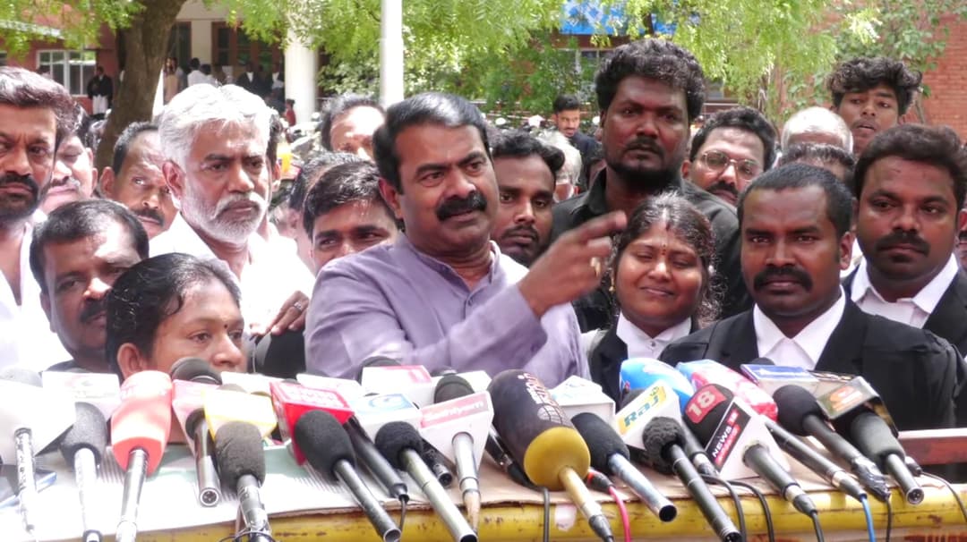 தமிழினத்தை கையேந்த வைத்த திராவிட கட்சிகள் - சீமான்