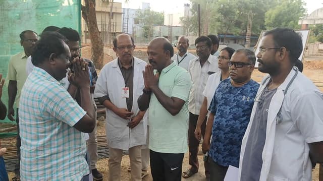 காரியாபட்டி அரசு மருத்துவமனையில் அமைச்சர் மா.சுப்பிரமணியன் ஆய்வு