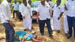 எம்பி சசிகாந்த் செந்திலின் கார் முன்னால் விழுந்து சாலையில் உருண்ட பெண்