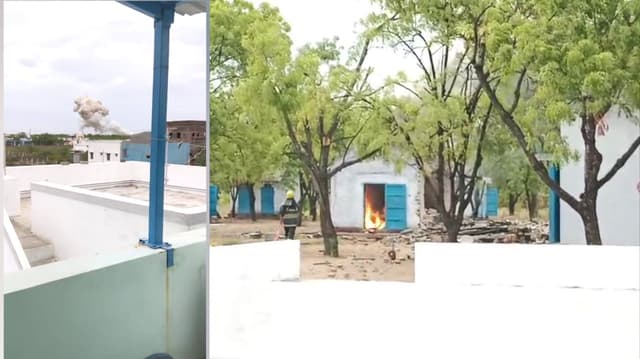 சிவகாசி அருகே பட்டாசு ஆலையில் பயங்கர வெடி விபத்து - 3 பேர் உயிரிழப்பு