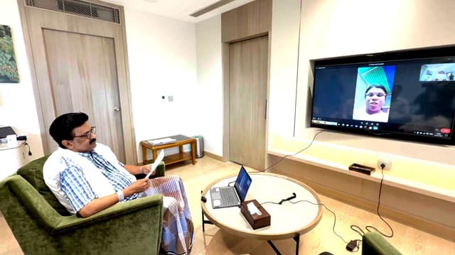 மருத்துவமனையில் இருந்து ''உங்களுடன் ஸ்டாலின்'' திட்டப்பணிகளை ஆய்வு செய்த முதலமைச்சர்..!