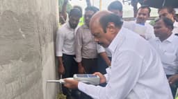 மத்திய கைலாஷ் பகுதியில் எல் வடிவ மேம்பாலப் பணி - அமைச்சர் எ.வ.வேலு ஆய்வு