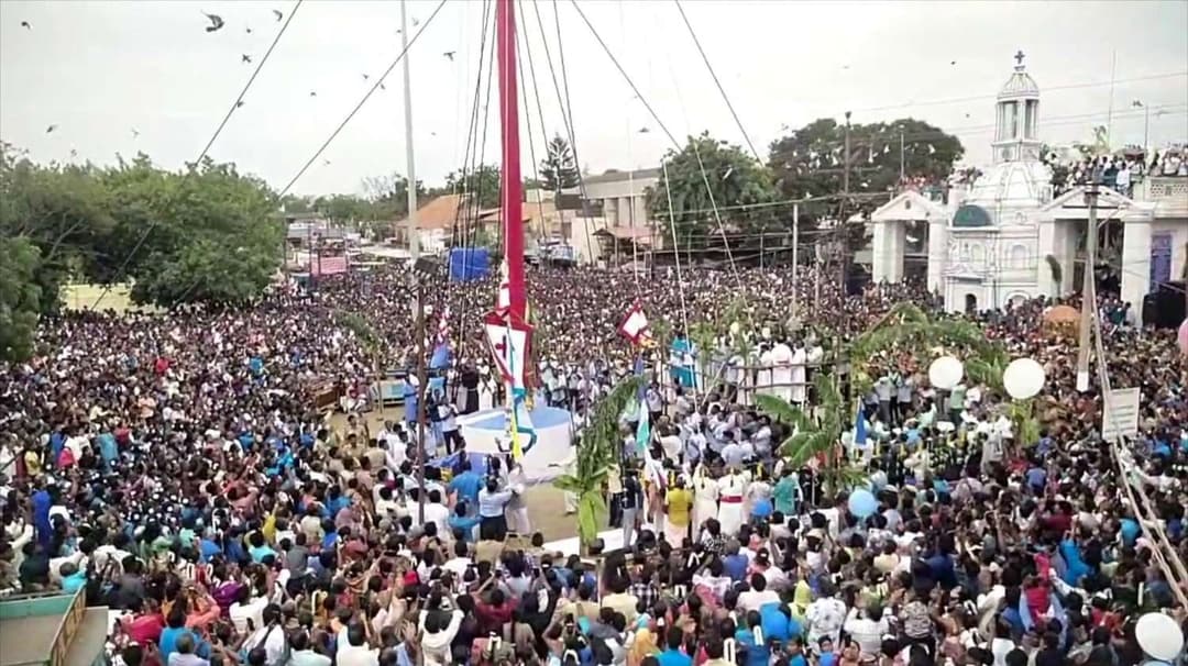 பனிமய மாதா பேராலயத்தில் 443 ஆவது ஆண்டு திருவிழா தொடக்கம்