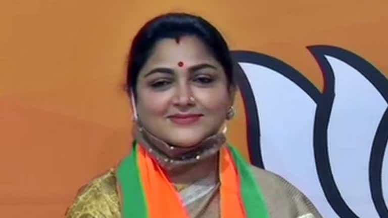 நடிகை குஷ்புவுக்கு தமிழக பாஜகவில் புதிய பதவி