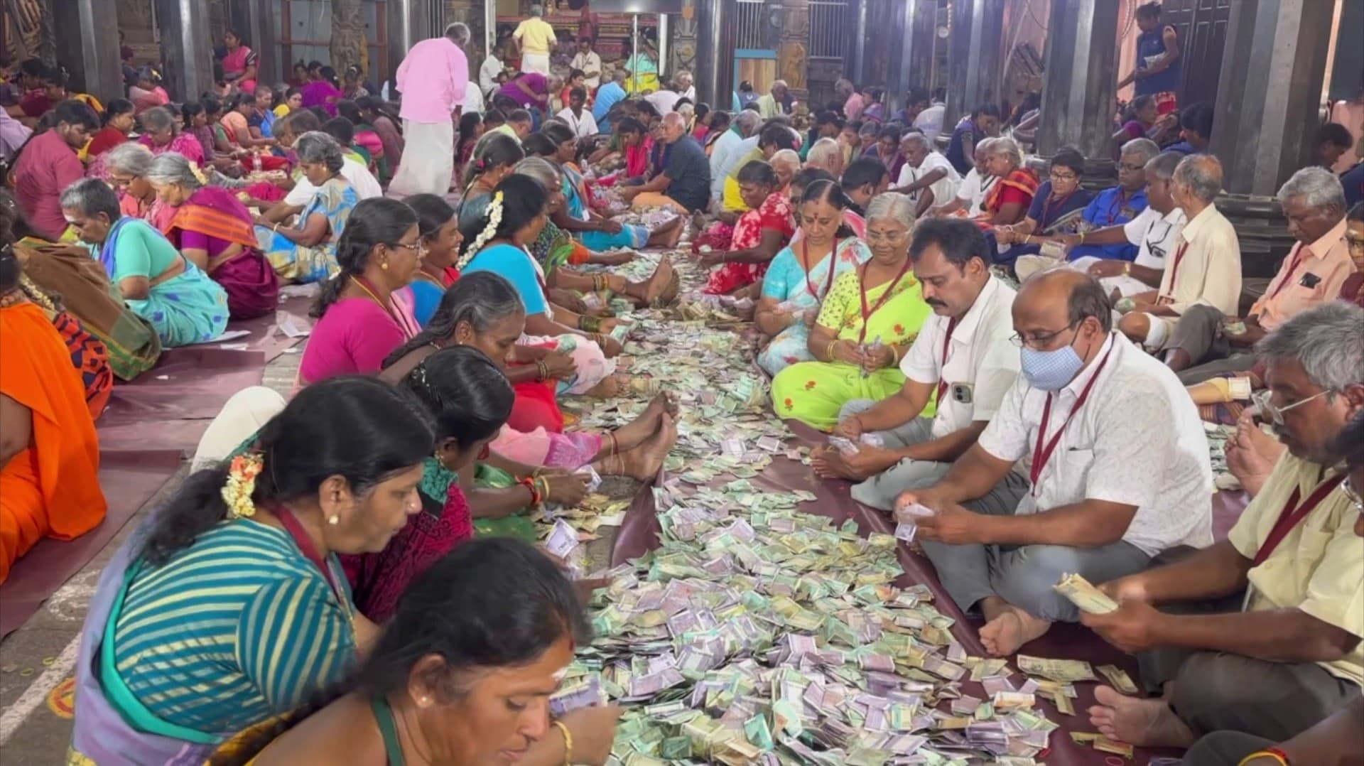 அண்ணாமலையார் கோவிலில் முதன்முறையாக 6 கோடி ரூபாய்க்கு மேல் உண்டியல் காணிக்கை - கோவில் நிர்வாகம்