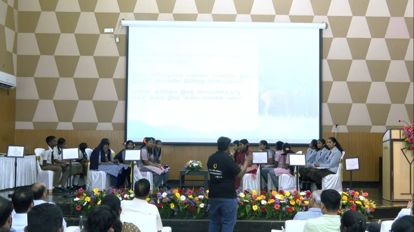 சிறுவர் பூங்காவில் வனவிலங்கு வார விழா கொண்டாட்டம்..!