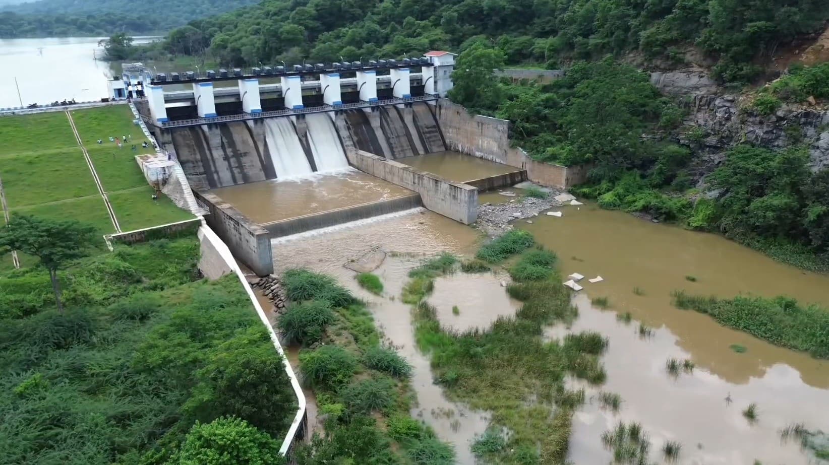 திருவண்ணாமலை மாவட்டம் ஜவ்வாது மலையில் கனமழை எதிரொலி..! முழு கொள்ளளவை எட்டுகிறது செண்பகத்தோப்பு அணை..