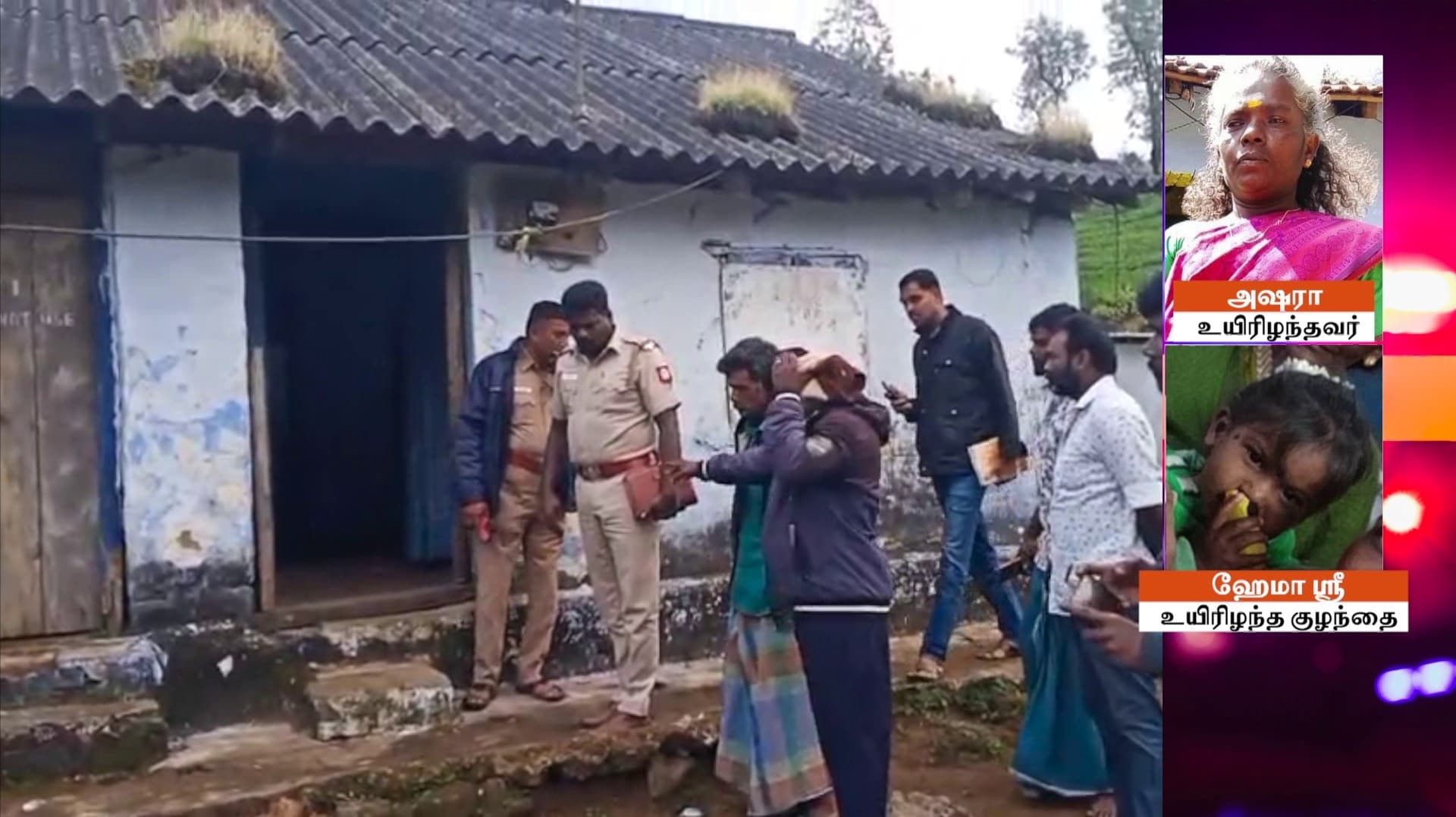 வீடு புகுந்து யானைகள் தாக்கியதில் பாட்டி, பேத்தி உயிரிழப்பு