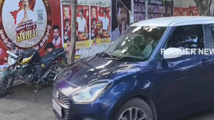 கரூர் சம்பவத்துக்குப் பின் முதல்முறையாக த.வெ.க. அலுவலகம் வந்தார் விஜய்