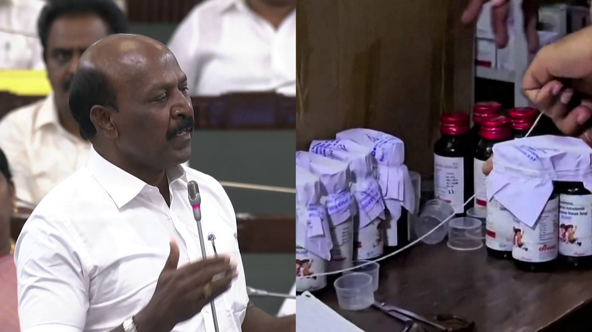 "ம.பியில் குழந்தைகள் இறந்ததற்கு அந்த மாநில மருந்து தரக் கட்டுப்பாளர்களே காரணம்" - மா.சுப்பிரமணியன் விளக்கம்