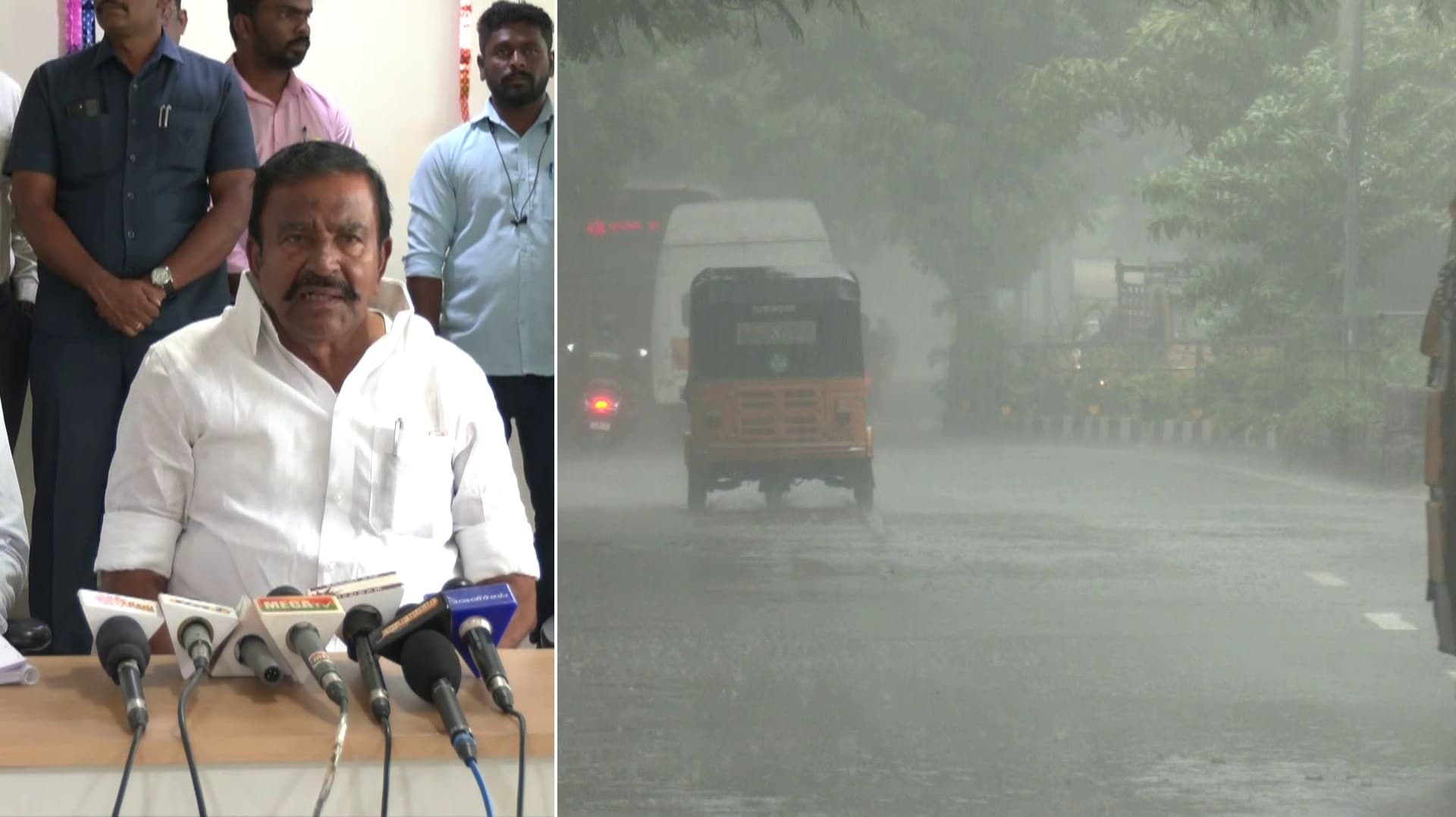 திடீரென ஒரே இடத்தில் 20 செ.மீ மழை பெய்தால் தண்ணீர் தேங்கும் - அமைச்சர் கே.என்.நேரு