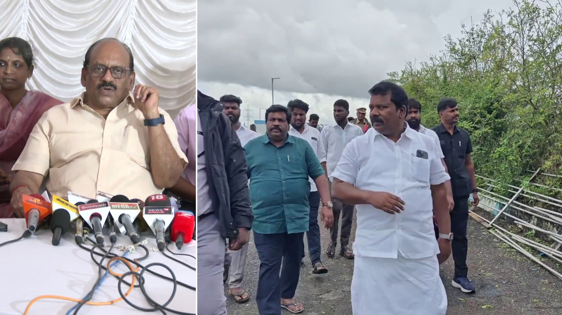 செம்பரம்பாக்கம் ஏரியில் தண்ணீர் திறந்த விஷயம் எனக்கே தெரியாது - தா.மோ. அன்பரசன்