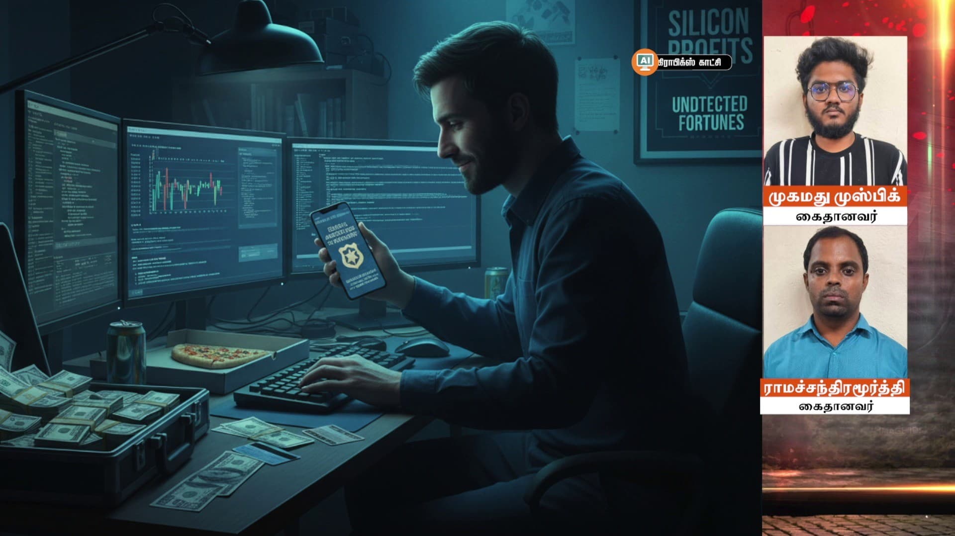 வாட்ஸ்அப் மூலம் டிஜிட்டல் அரெஸ்ட் செய்து ரூ.44 லட்சம் மோசடி..