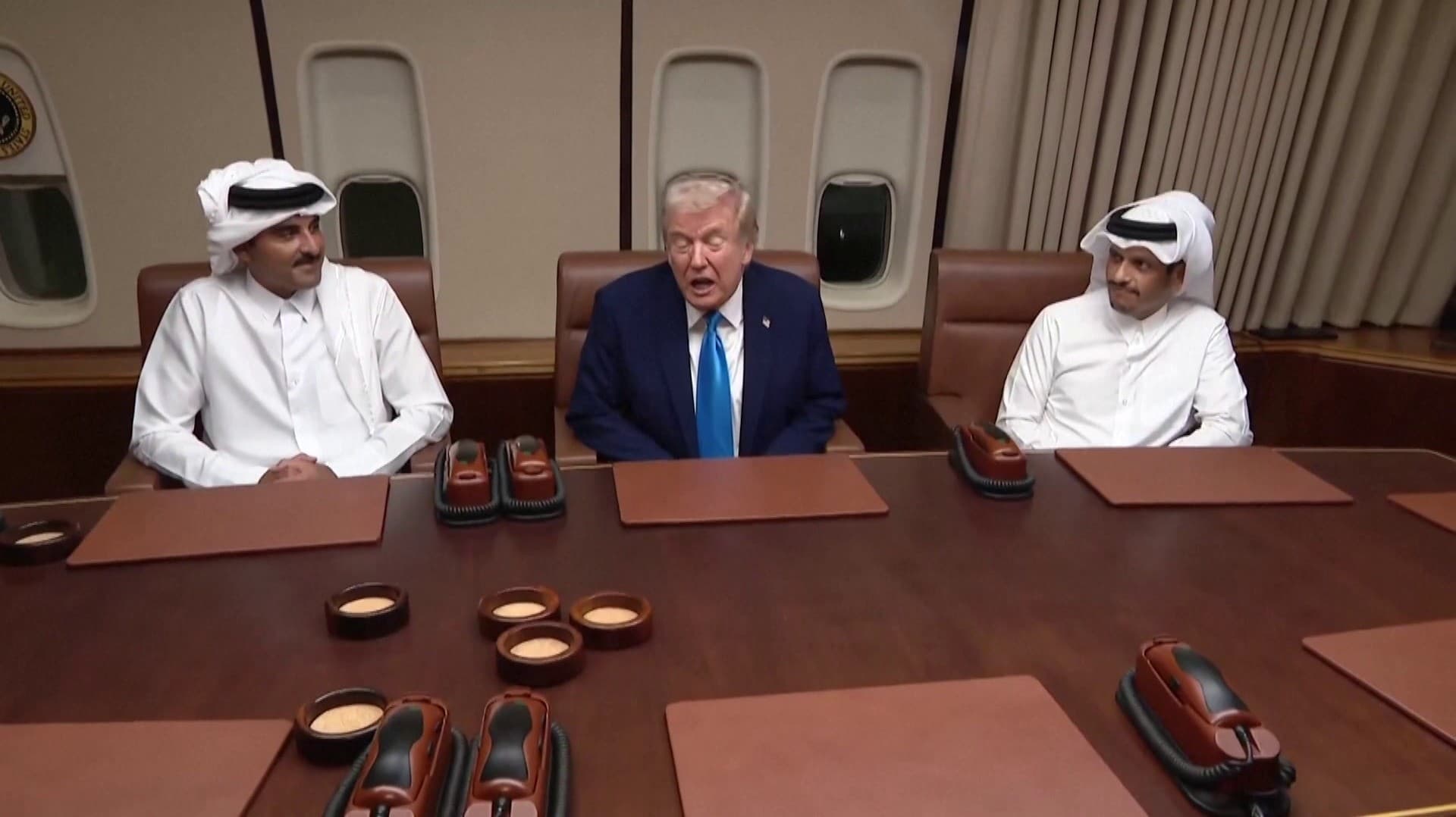 காசா போர் நிறுத்த ஒப்பந்தம் - கத்தார் தலைவர்களுக்கு டிரம்ப் நன்றி