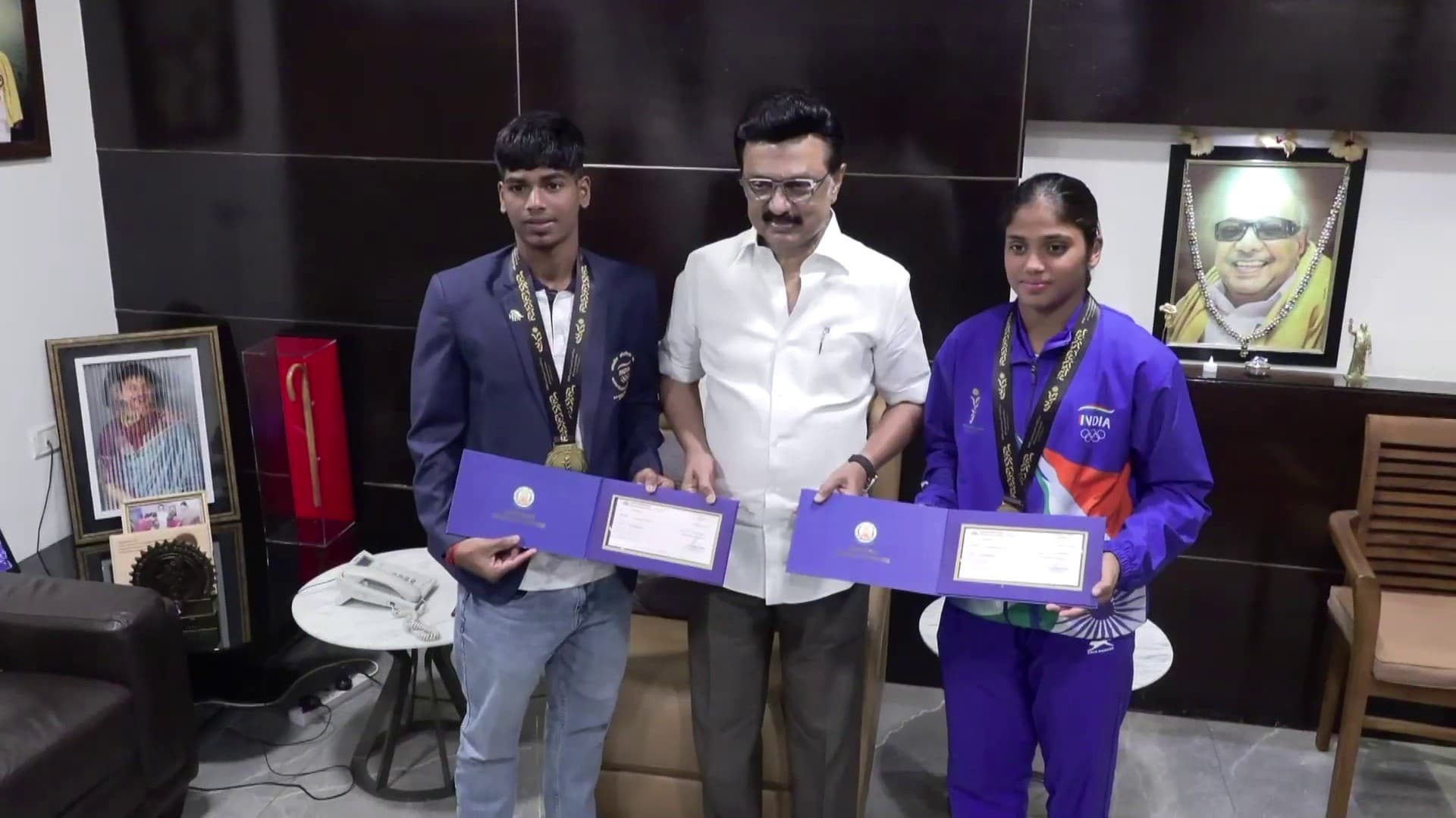 கபாடி போட்டியில் தங்கம் வென்ற தமிழகத்தின் தங்கங்களுக்கு ரூ.25 லட்சம் ஊக்கத்தொகை