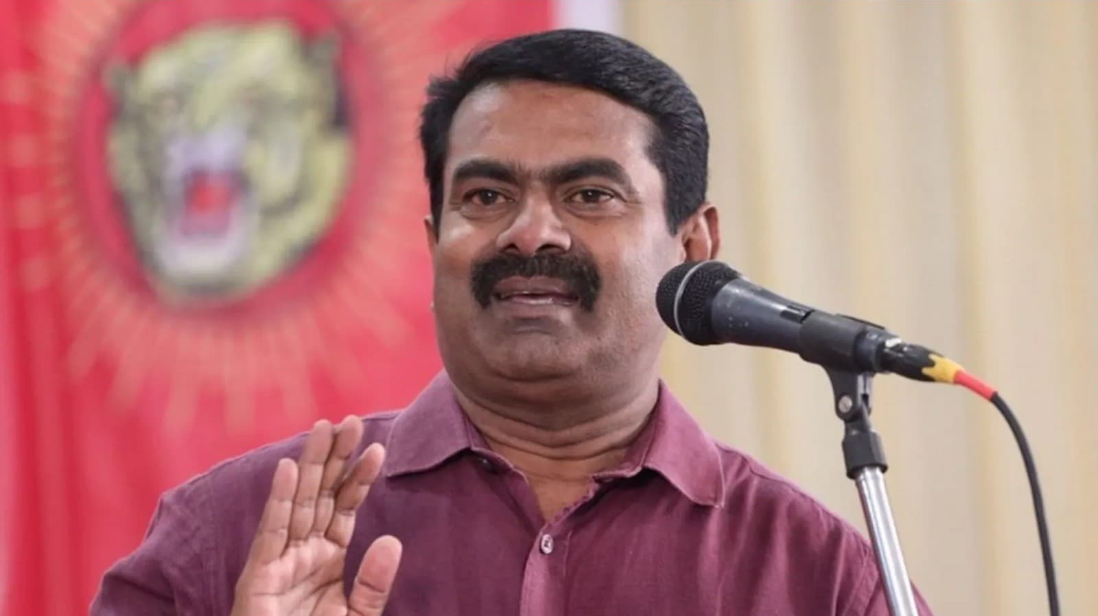 தமிழ்நாட்டில் தான் நடிப்பை நிறுத்தினால் நாட்டை ஆள கொடுக்கிறோம்.. சீமான் பேட்டி