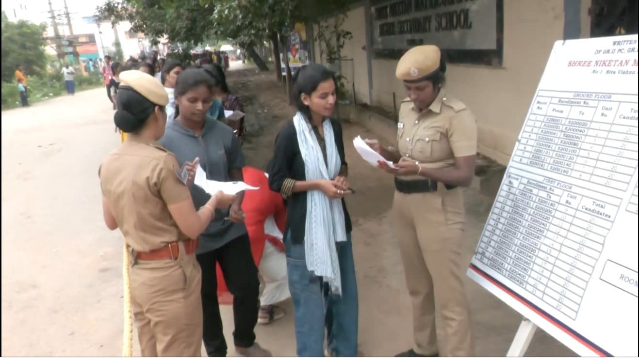 தமிழ்நாடு சீருடைப் பணியாளர் வாரியத்தின் 2ஆம் நிலை காவலர் தேர்வு..!