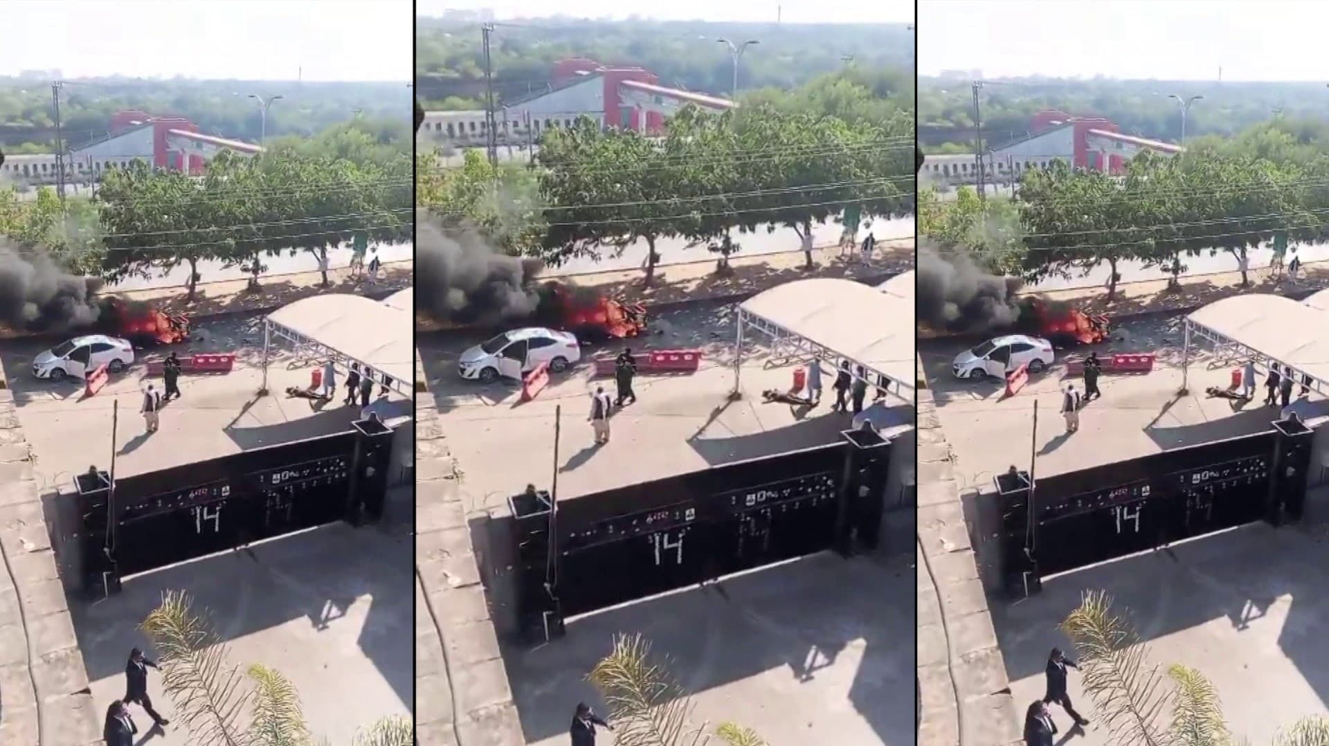 இஸ்லாமாபாத்தில் நீதிமன்றம் அருகே நடந்த தற்கொலைப் படை தாக்குதலில் 12 பேர் பலி