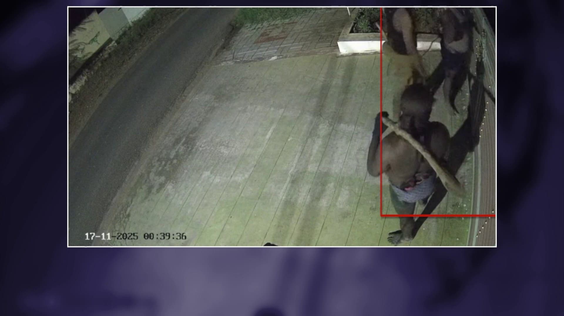 உருட்டுக்கட்டையுடன் முகமூடி கொள்ளையர் அட்டகாசம்