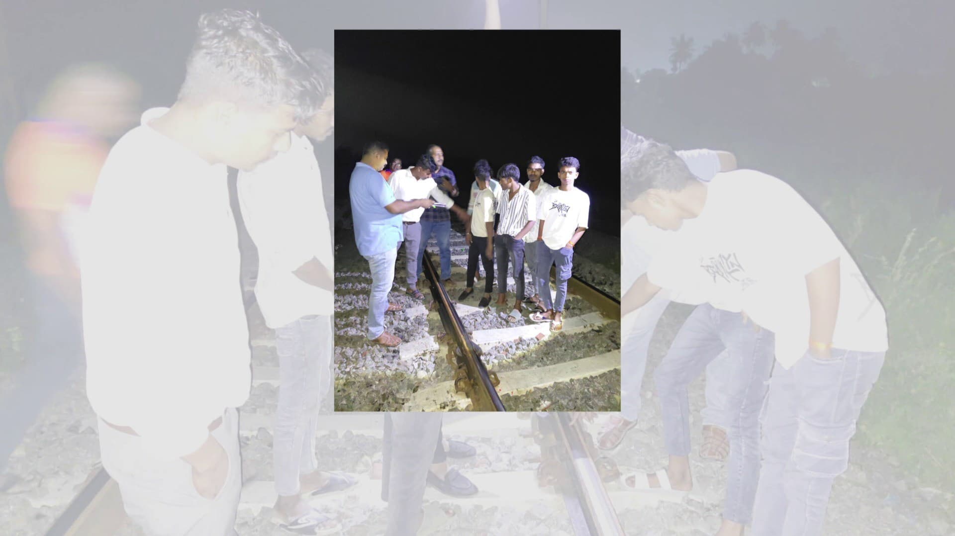 ரயில் தண்டவாளத்தில் இரும்புத் துண்டை வைத்து ரீல்ஸ்