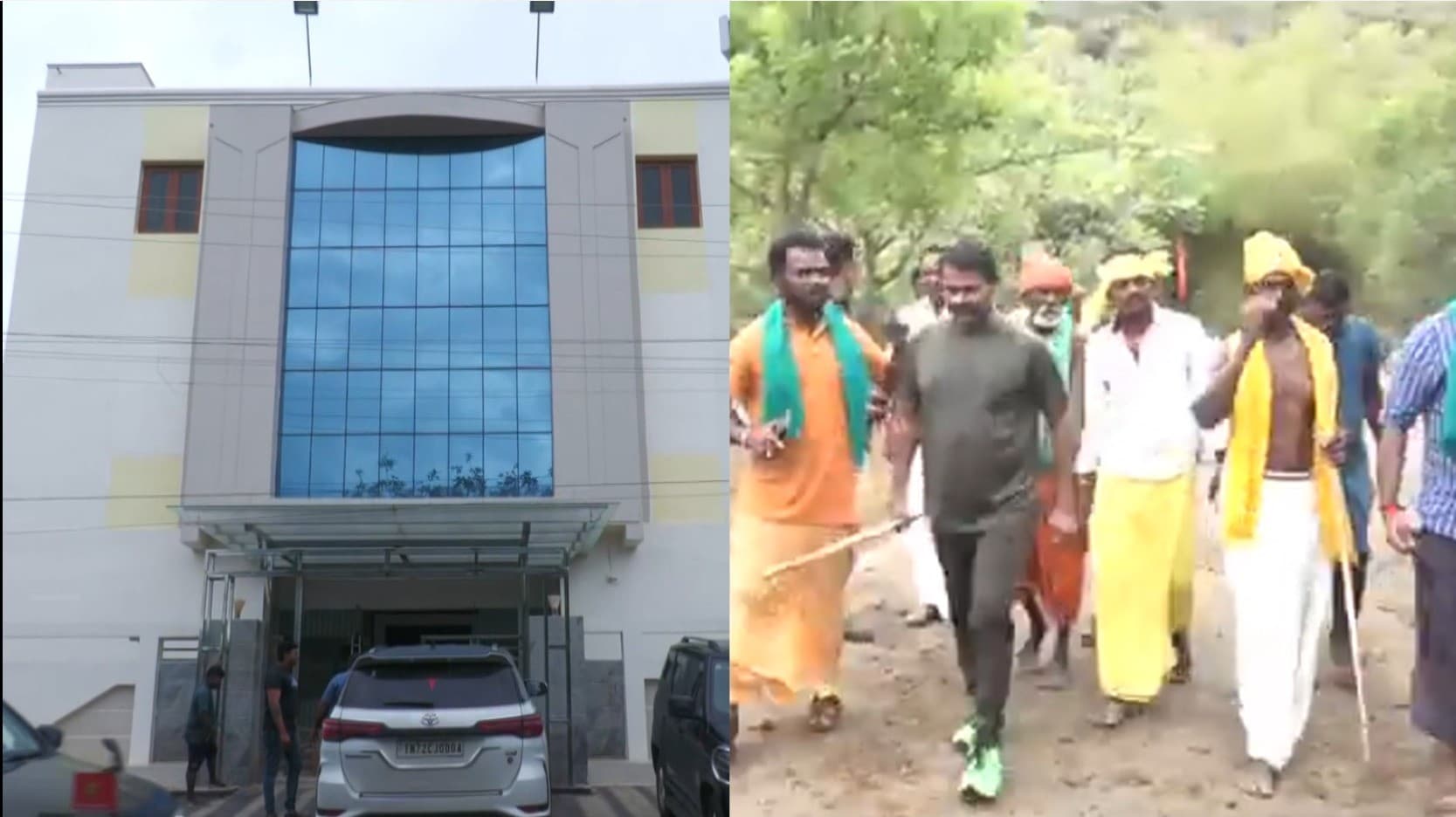 மண்டபத்தில் போலீஸாரால் சிறை வைக்கப்பட்ட சீமான்..!