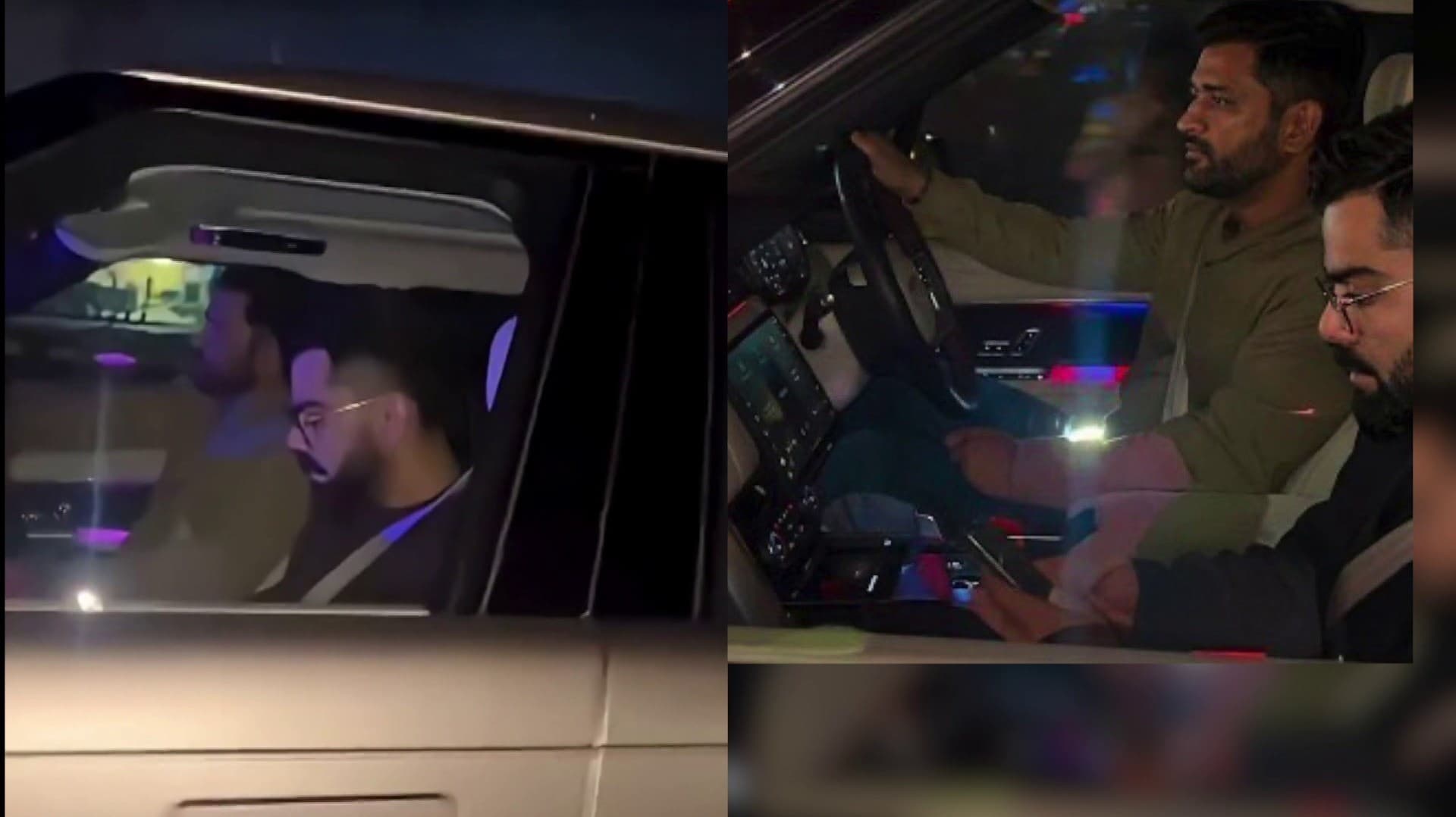 தோனியின் வீட்டுக்குச் சென்ற விராட் கோலி