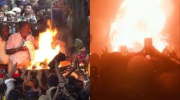 திருவண்ணாமலையில் ஏற்றப்பட்டது கார்த்திகை மகா தீபம்