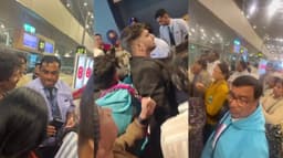 இண்டிகோ விமான சேவை ரத்தால் பயணிகள் ஏமாற்றம்.. விமான நிறுவன ஊழியர்களுடன் வாக்குவாதம் செய்த பயணிகள்..!