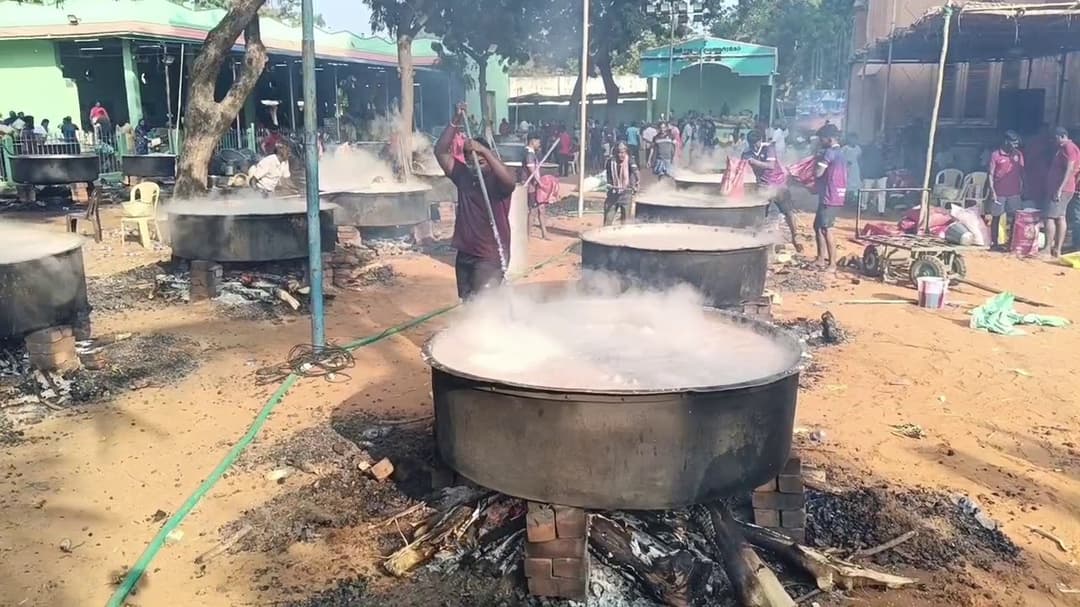 பரிசுத்த பவுலின் ஆலய அசன விழாவில் 2 லட்சம் பேருக்கு விருந்து