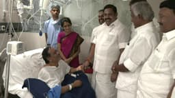 அப்போலோ மருத்துவமனையில் ஹெச்.ராஜாவை சந்தித்தார் இ.பி.எஸ்.