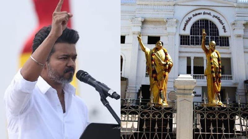 "கொஞ்சம் ஓரமா போய் விளையாடுங்க Uncle" - விஜய் மீது அதிமுக கடும் விமர்சனம்