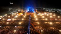 ஈஷா யோக மையத்தில் மஹாசிவராத்திரி விழா கோலாகலம்