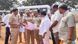 வேலூரில் விஜய் பிரச்சாரம் நடக்கும் இடத்தில் எஸ்.பி. ஆய்வு