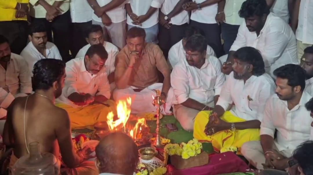 வேலூர் அகரம்சேரியில் பிப்.23-ல் மக்கள் சந்திப்பு  நடைபெறும் கூட்டத்தில் தவெக தலைவர் விஜய் பங்கேற்கிறார்