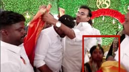 தவெக கொள்கை பரப்பு பொதுச்செயலாளர் அருண்ராஜ் கலந்துகொண்ட திருமண விழாவில் மயங்கி விழுந்த மணப்பெண்