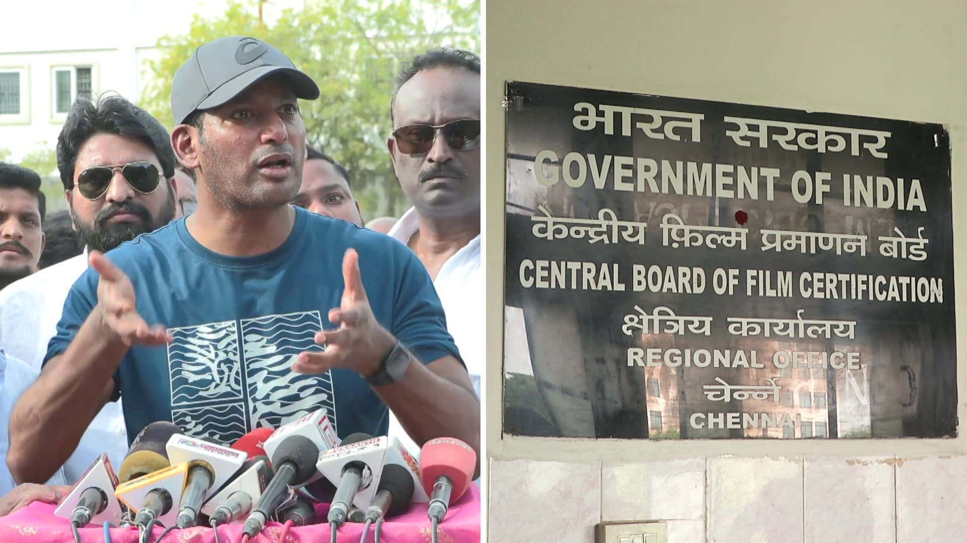 சென்சார் போர்டு முடிவு எடுப்பதில் எனக்கு உடன்பாடு இல்லை - விஷால்