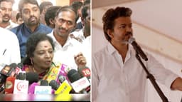 தி.மு.க கூட்டணி மற்றும் தேசிய ஜனநாயக கூட்டணி இடையே தான் போட்டி - தமிழிசை