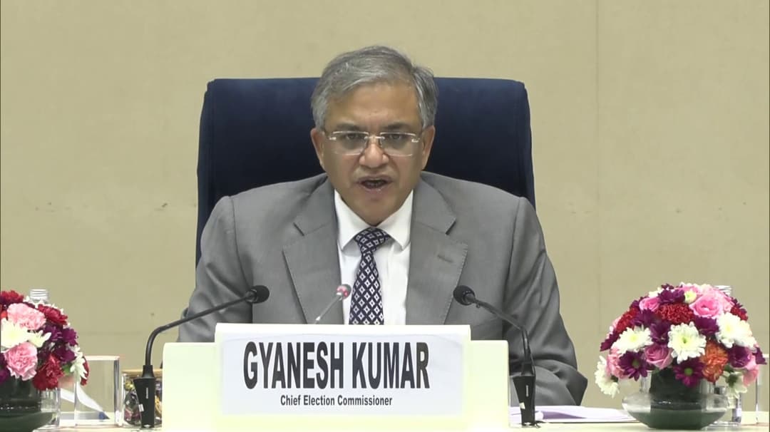 இன்று தமிழகம் வருகிறார் தலைமை தேர்தல் ஆணையர் ஞானேஷ் குமார்!