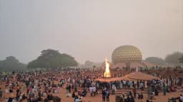 ஆரோவில் நகரம் உருவான 58ஆம் ஆண்டு தினக் கொண்டாட்டம்