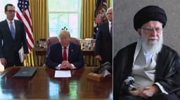 ஈரான் நாட்டின் உயர் தலைவர் காமேனி கொல்லப்பட்டதாக டிரம்ப் அறிவிப்பு