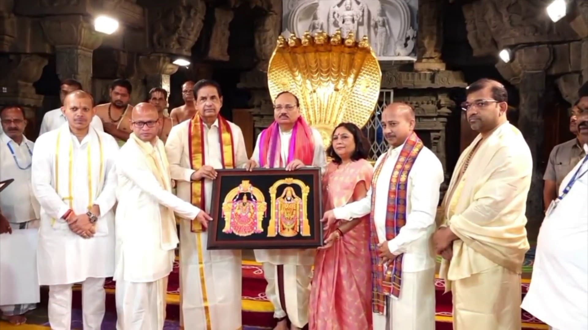 ஏழுமலையானை தரிசித்த உச்சநீதிமன்ற தலைமை நீதிபதி சூர்யகாந்த்