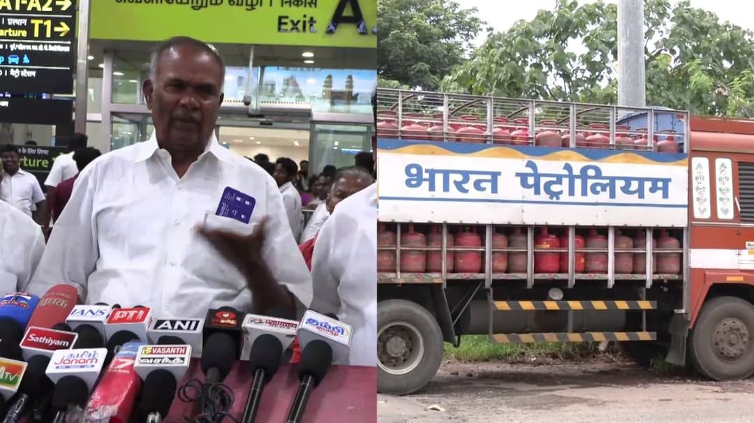 "எரிபொருள் தட்டுப்பாட்டை ஏற்படுத்தி விலைவாசியை ஏற்றிவிட்டனர்" - மத்திய அரசு மீது தமிழக சட்டமன்ற சபாநாயகர் அப்பாவு குற்றச்சாட்டு